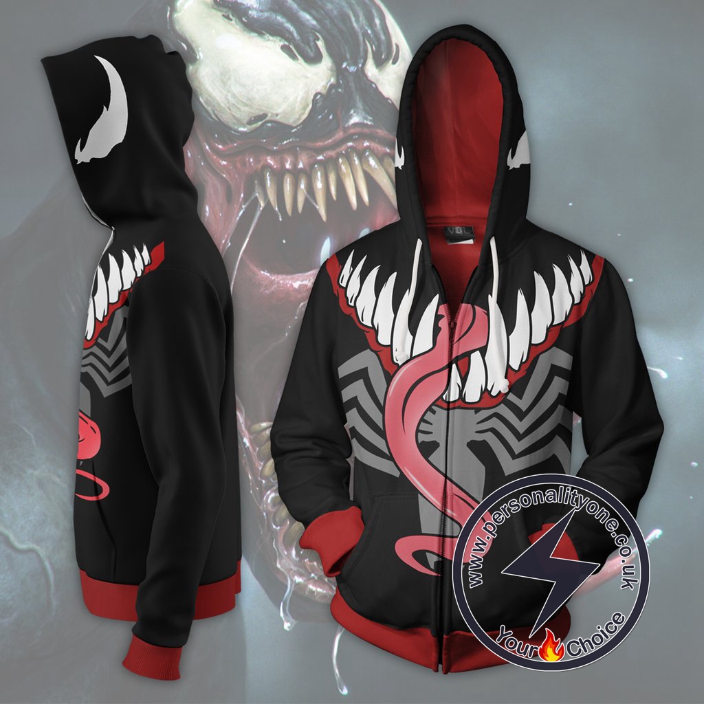 Spiderman Hoodie - Venom Marvel Universe Jacket